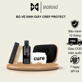 Bộ sản phẩm vệ sinh giày Crep Protect Cure dùng để vệ sinh giày thể thao, giày đá bóng, giày trắng dễ dàng tại nhà