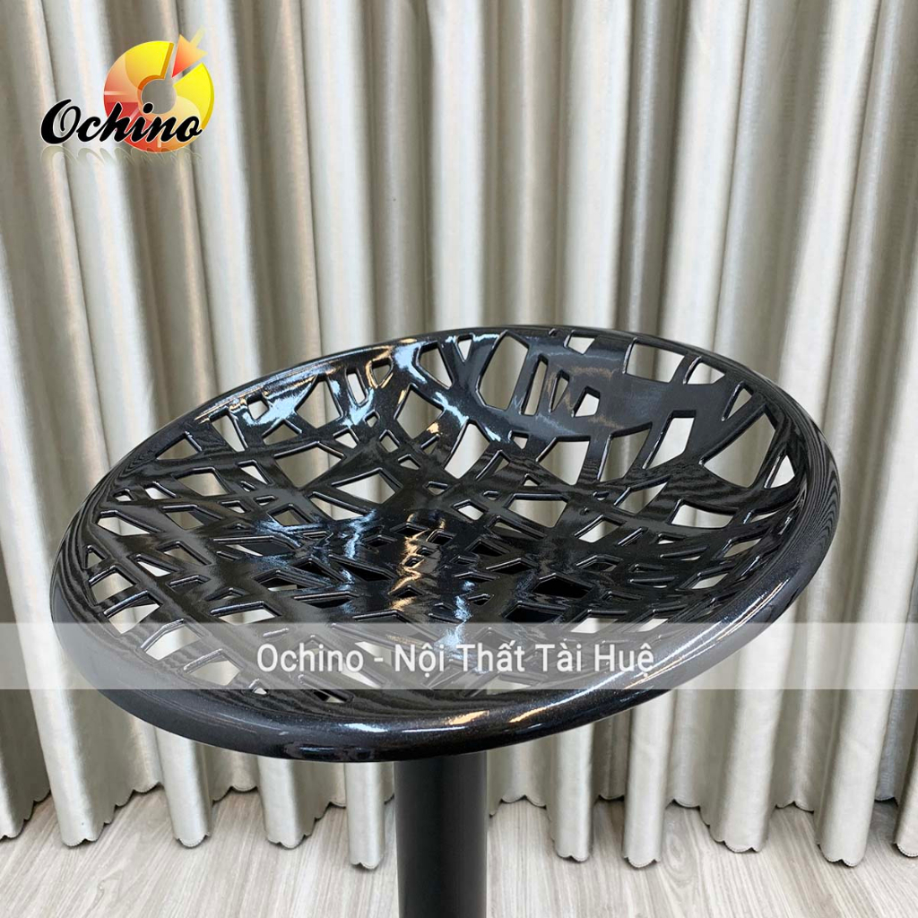 Ghế Makeup, Ghế Livestream Chân Đen Cao 60-80Cm Mẫu Nhựa Lưới Bền Đẹp (Hàng Có Sẵn)