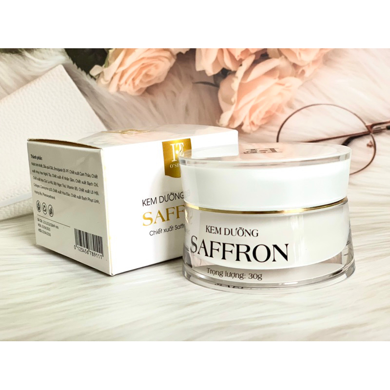 Kem dưỡng trắng da SAFFRON HT O’sella