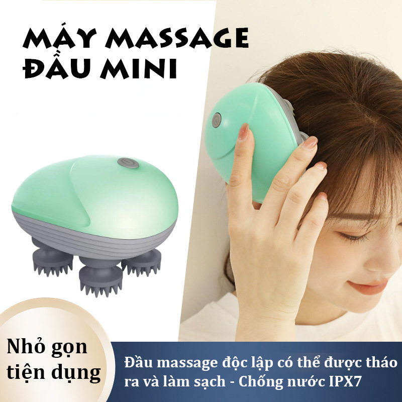Máy Massage Đầu Mini, nhỏ gọn, tiện dụng- K1474