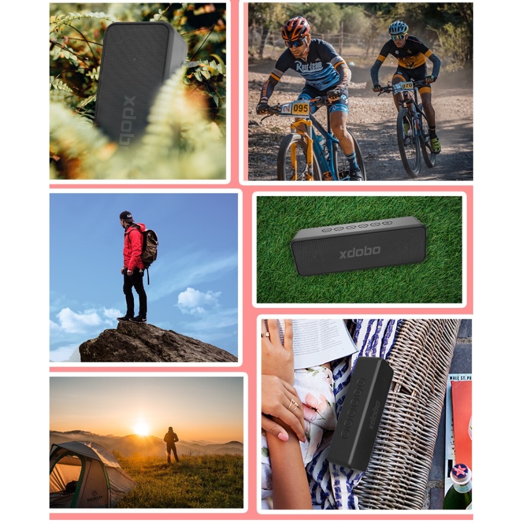 Loa Bluetooth 5.0 Xdobo X5  Công suất 30W - Hỗ Trợ Thẻ TF - Chống nước IPX6, Pin Tích Hợp 4000mAh - Bảo hành 12 tháng