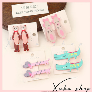 Kẹp tóc hình con vật dễ thương, kẹp con thú cute, phụ kiện tóc Hàn Quốc