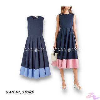 AnDi.vnxk Đầm phối màu xuất dư xịn - C.K