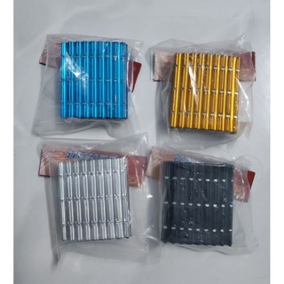 Đạp thắng nhôm xi màu.