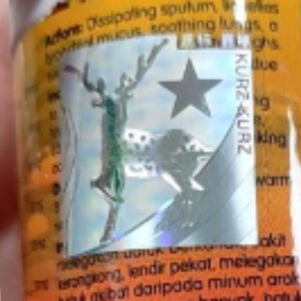 Viên uống ho trái Quýt từ Malaysia 34 viên