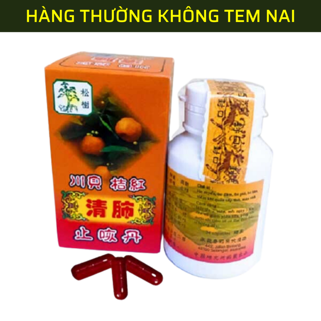 Viên uống ho trái Quýt từ Malaysia 34 viên