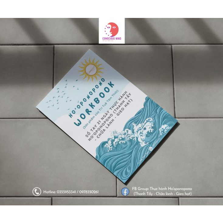 SỔ TAY HƯỚNG DẪN 21 NGÀY THỰC HÀNH HO'OPONOPONO - HO'OPONOPONO WORKBOOK - Sổ A4 120 trang