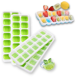 KHAY LÀM ĐÁ SILICON CÓ NẮP