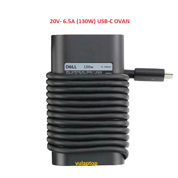 Sạc laptop Dell Latitude 7370 5285 5401 5501 20V-6.5A 130W type C