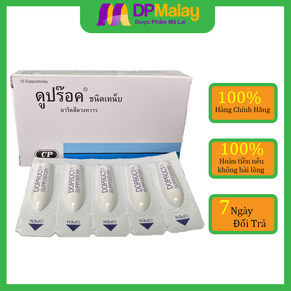 Kem Bôi Trĩ DOPROCT và viên đặt Trĩ DOPROCT Thái Lan