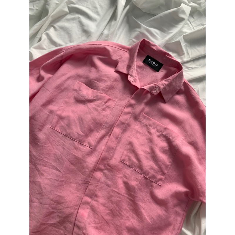 KIDO STUDIOWEAR - Áo sơ mi hồng