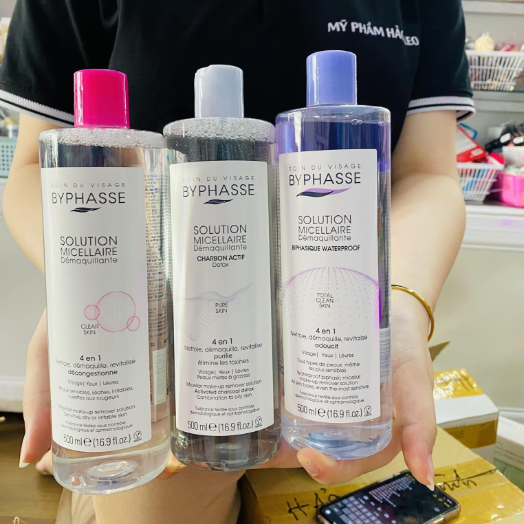 Nước Tẩy Trang Byphasse 500ml Tây Ban nha hàng chính hãng