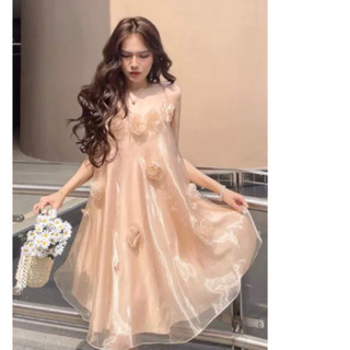 [SALE XẢ MẪU]ĐẦM BBD 2S KẾT HOA GAID00060