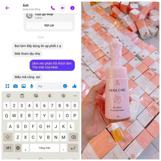 Bọt Vệ Sinh Hera Care Mẫu Mới 100ml