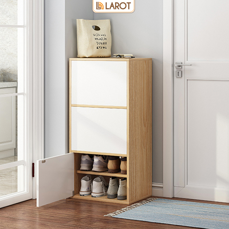 Tủ giày gỗ mini cho căn hộ có diện tích nhỏ thương hiệu Larot - Gp146