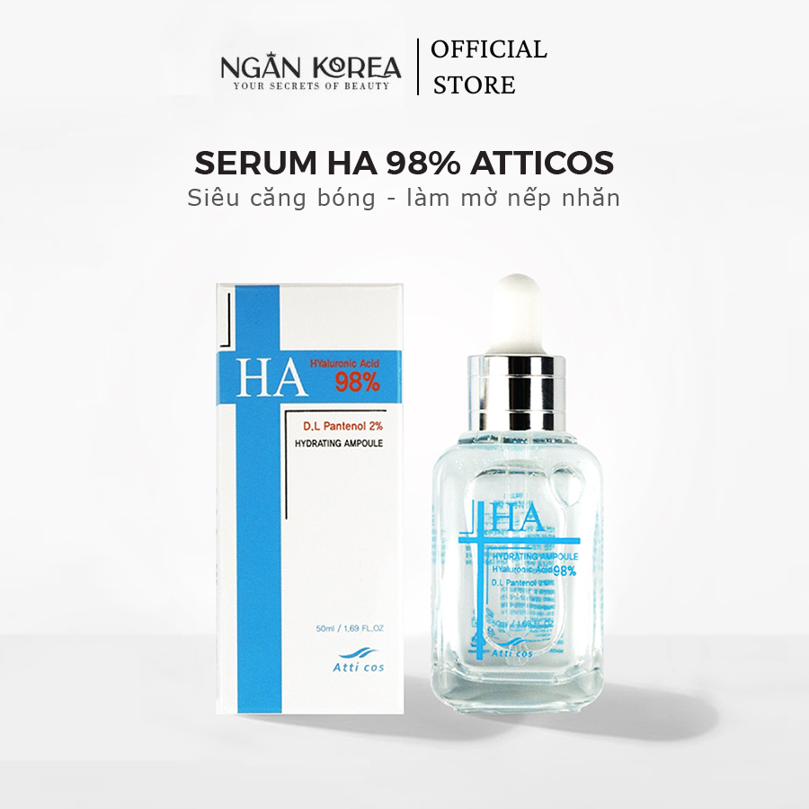 Serum HA 98% HYDRATING AMPOULE - ATTICOS