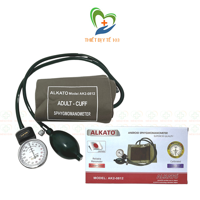 Máy đo huyết áp cơ ALKATO AK2-0812 Chính hãng - Máy Đo Huyết Áp Bắp Tay.