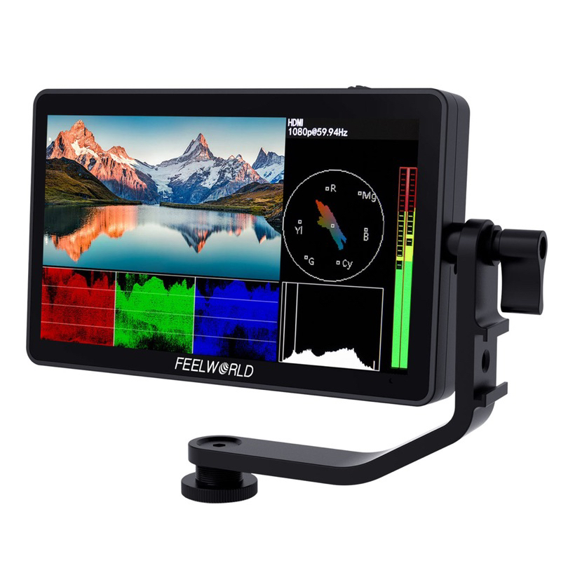FeelWorld F6 Plus 6 inch màn hình cảm ứng nhỏ 3D Lut DSLR màn hình trường 1920x1080 HD 4k HDMI