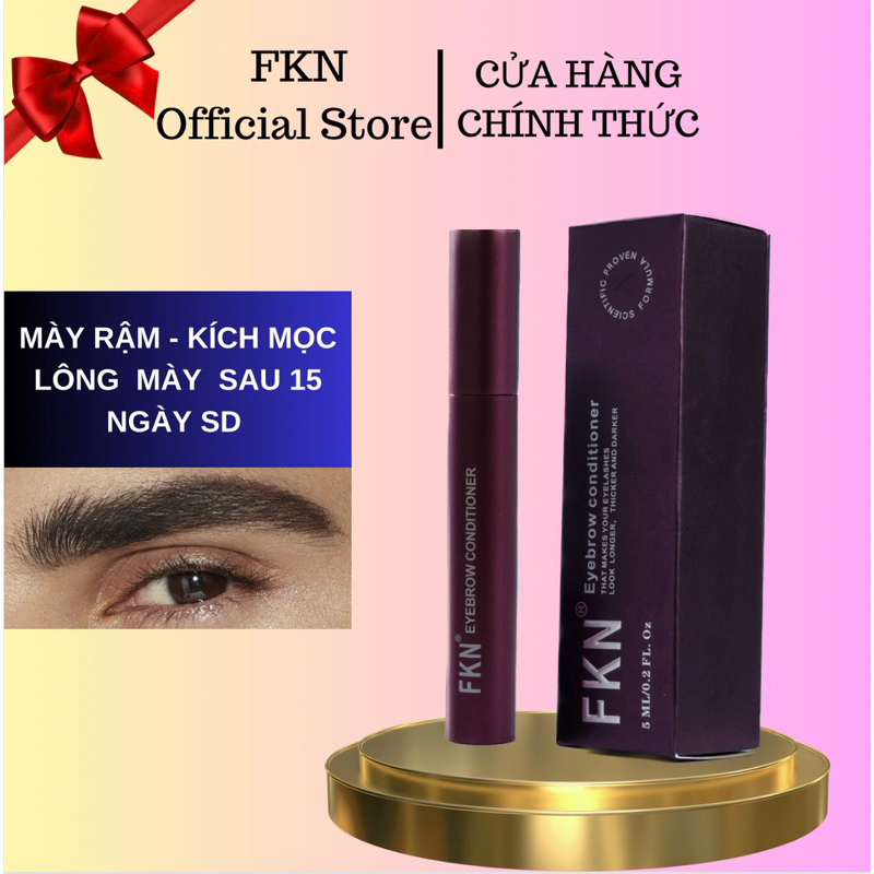 Serum dưỡng mày FKN  5m/lọ hiệu quả sau 15 ngày sử dụng