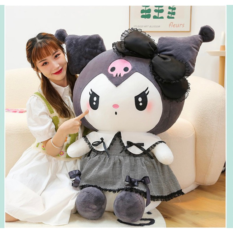 Búp Bê Kuromi nhồi bông dễ thương