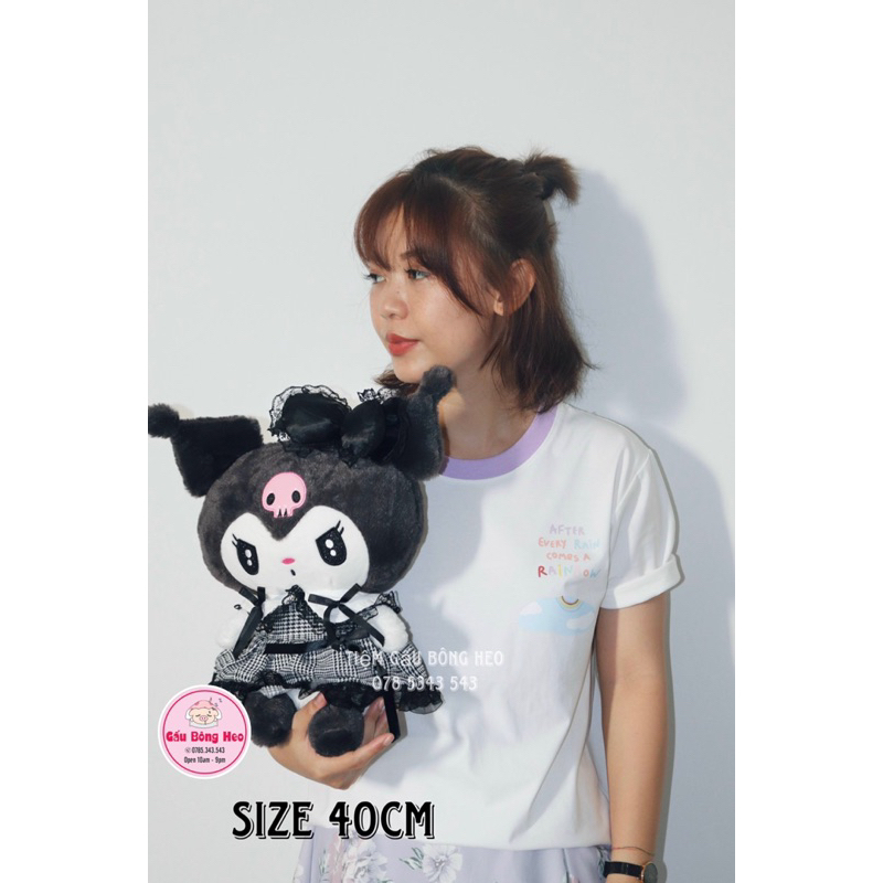 Búp Bê Kuromi nhồi bông dễ thương