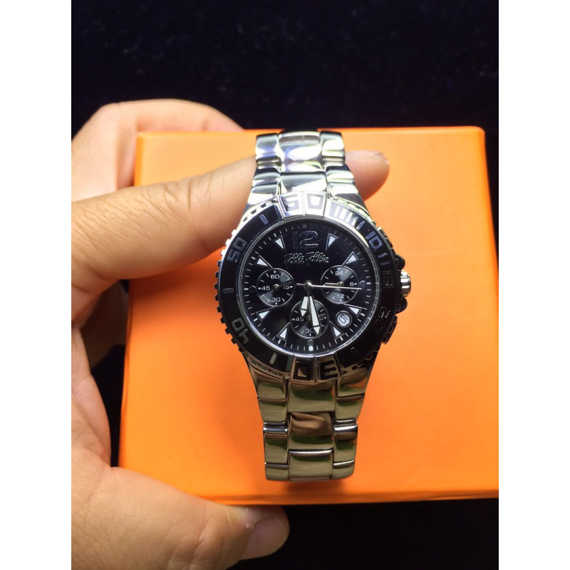 ⌚️Đồng hồ Si Nam full 6 kim Folli Follie Nhật🇯🇵. Full hộp đã qua sử dụng