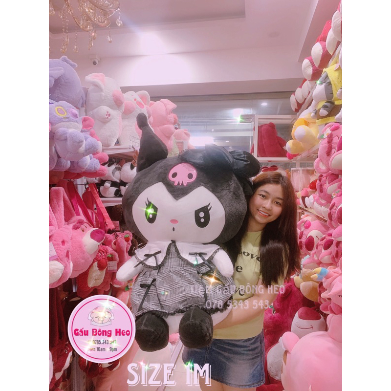 Búp Bê Kuromi nhồi bông dễ thương