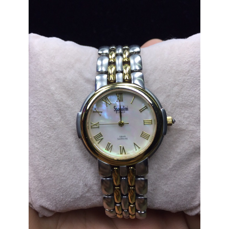 ⌚️Đồng hồ Si Nam Nữ hiệu Spadolini Italy (Ý)🇮🇹. Hàng đã qua sử dụng