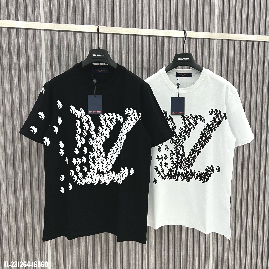 Áo Thun ,Phông Louis Vuiton Bird Siêu Cấp Vải Cotton100% Chuẩn Chi tiết Hãng