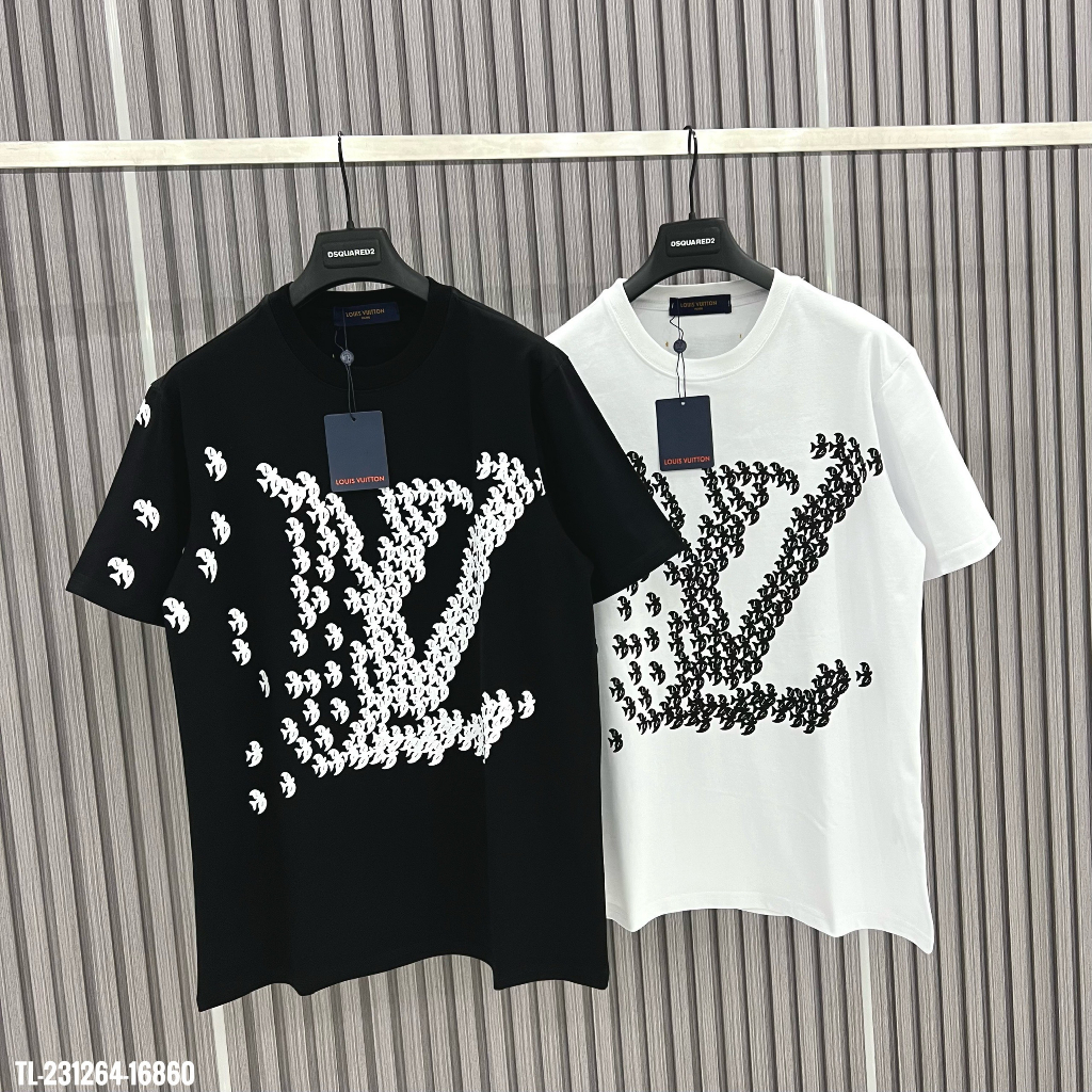 Áo Thun ,Phông Louis Vuiton Bird Siêu Cấp Vải Cotton100% Chuẩn Chi tiết Hãng