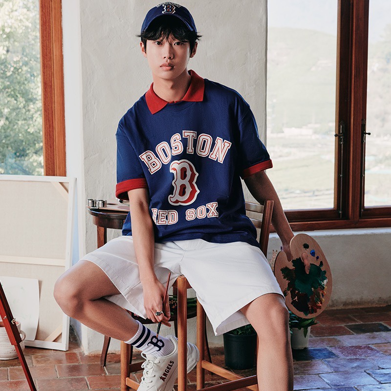 Áo Thun Unisex vnxk MLB- Áo Phông MLB Classic Monogram Full Pattern Short Sleeve T-Shirt