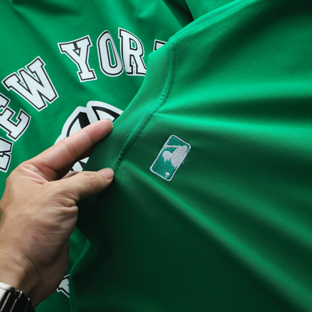 Áo Thun Unisex vnxk MLB- Áo Phông MLB Classic Monogram Full Pattern Short Sleeve T-Shirt