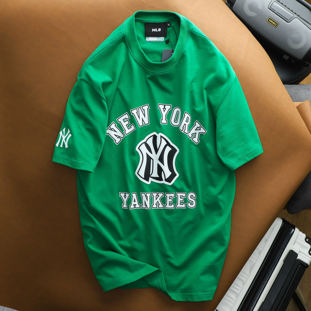 Áo Thun Unisex vnxk MLB- Áo Phông MLB Classic Monogram Full Pattern Short Sleeve T-Shirt