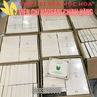 Viên hút chì, Viên thải chì Tẩy chì Thải độc tố da Mặt Haosani dùng cho máy Thải chì hộp 100 viên