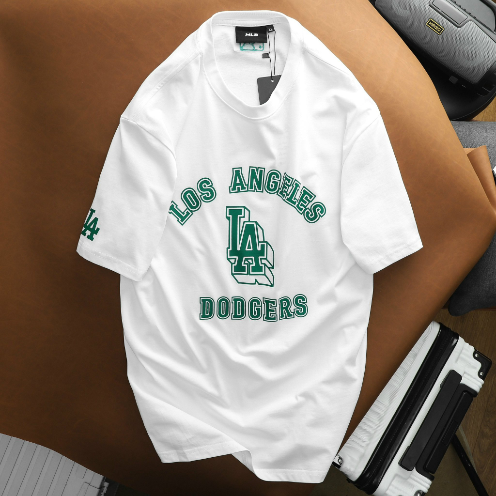 Áo Thun Unisex vnxk MLB- Áo Phông MLB Classic Monogram Full Pattern Short Sleeve T-Shirt