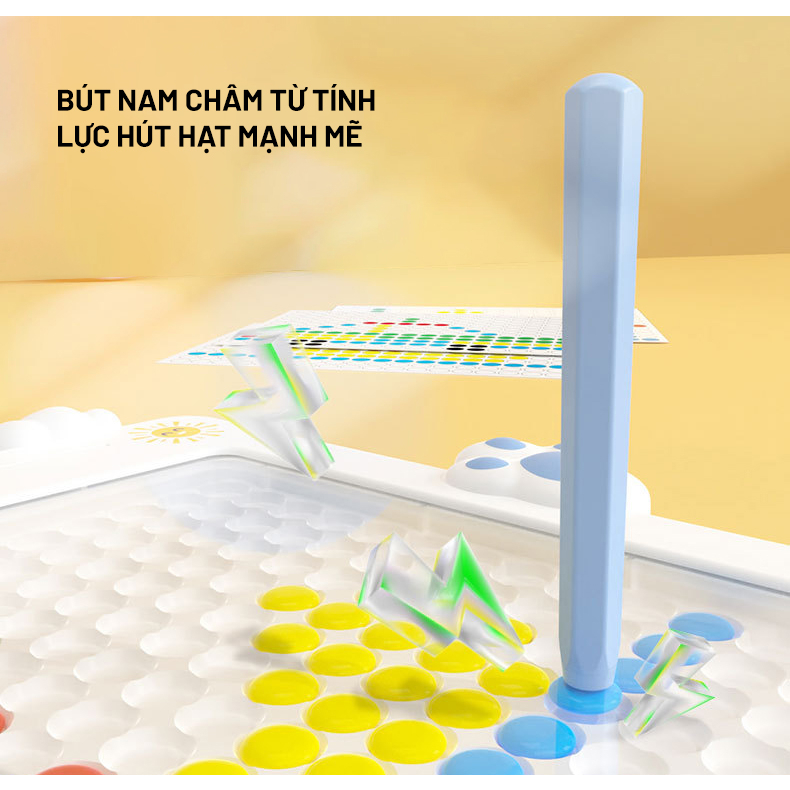 Đồ Chơi Bảng Vẽ Nam Châm Từ Tính Thế Hệ Mới Hình Thỏ Kèm Bút Cho Bé Sáng Tạo