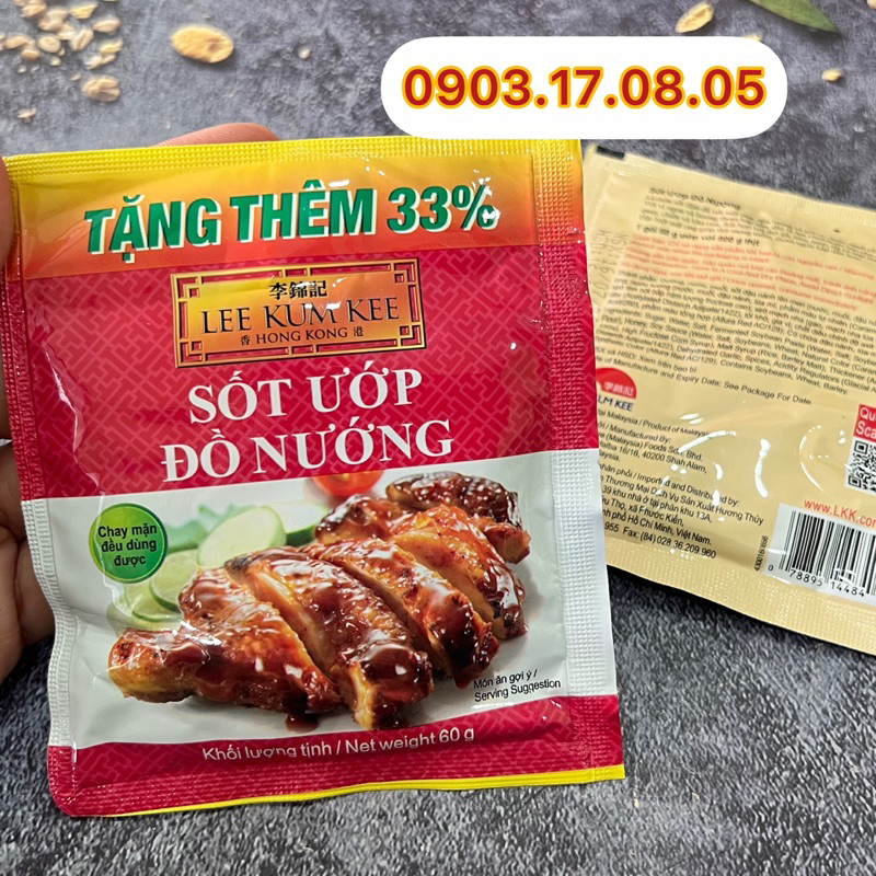 Sốt ướp đồ nướng Lee Kum Kee (60gr)