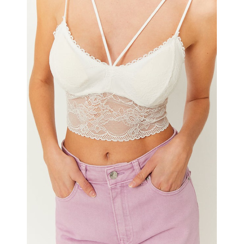 Áo lót ren phối dây xuất xịn