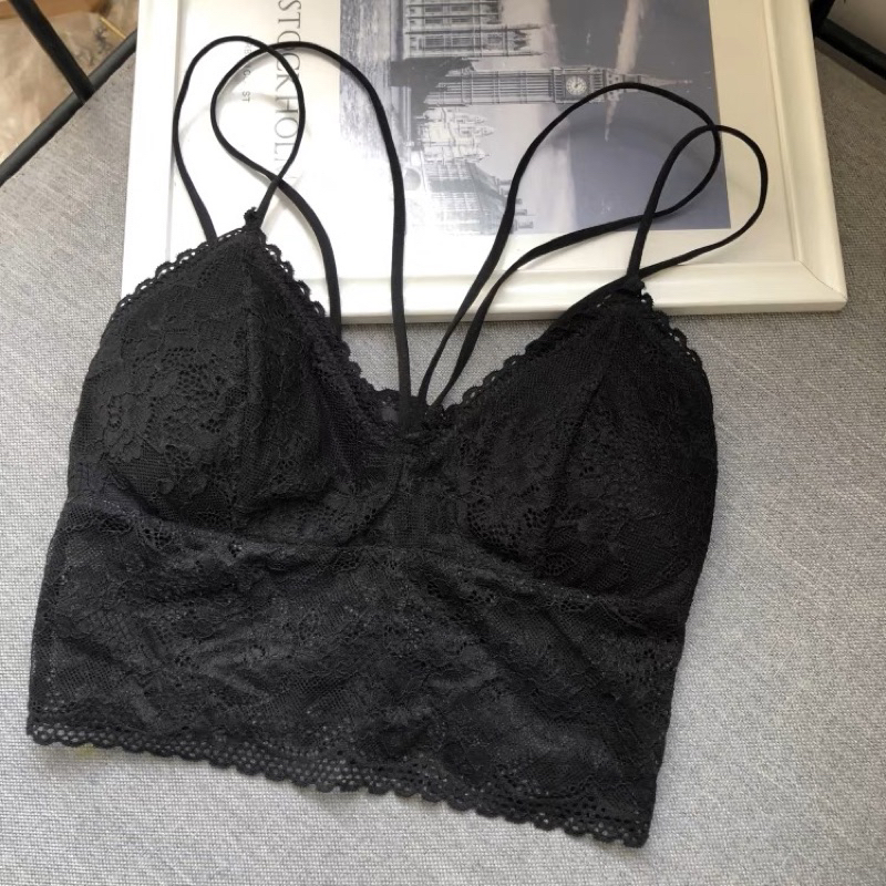 Áo lót ren phối dây xuất xịn