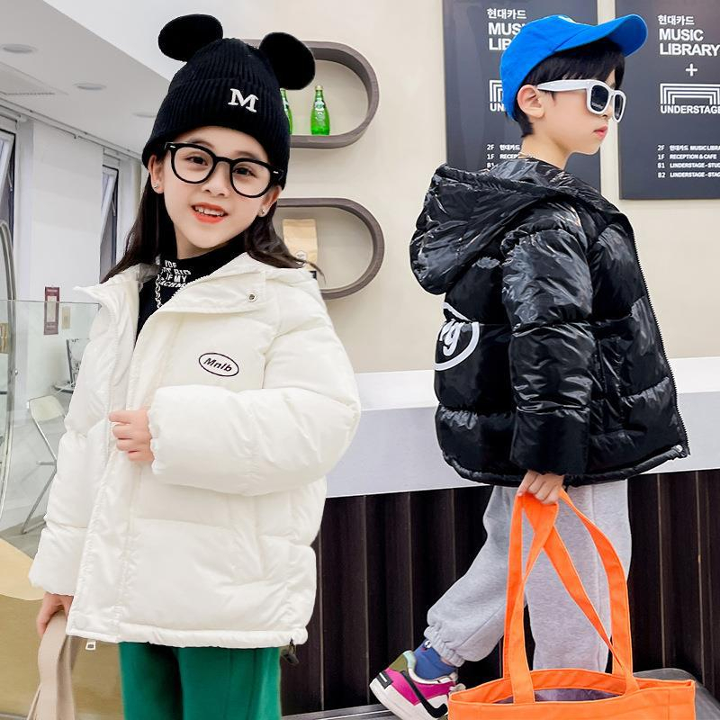 (LOẠI 1- CAO CẤP) Áo khoác phao cho bé trai Gái trần bông lót lông siêu dày size cho bé 8-42kg