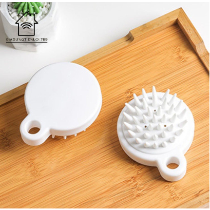 Lược Gội Đầu Muji Xuất Nhật Mát Xa Đầu Giảm Stress, Làm Sạch Da Đầu, Kích Thích Mọc Tóc