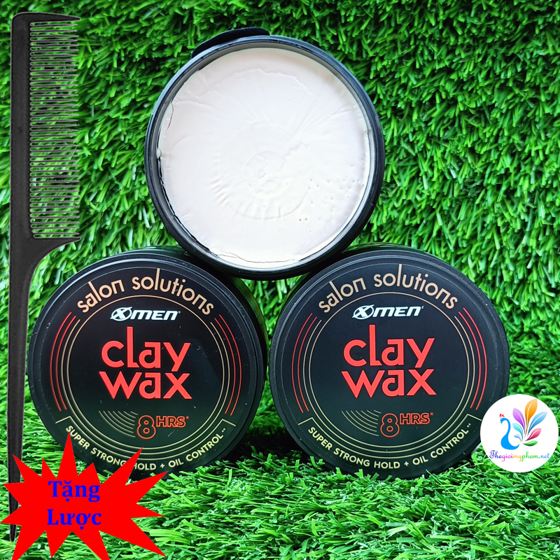 [Tặng Lược]Wax Sáp Vuốt Tóc XMen Salon Solutions Clay Wax 70g