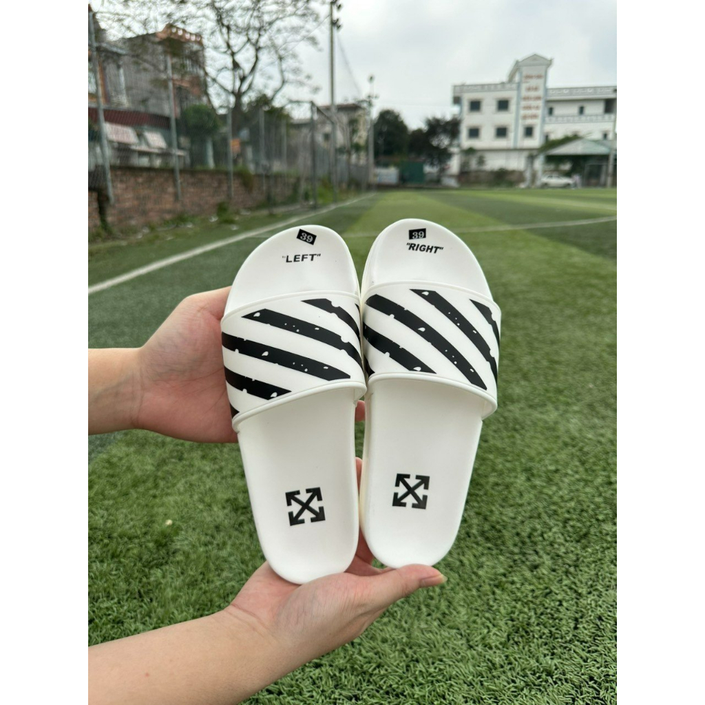 Dép lê thời trang quai ngang nam kẻ chéo đẹp.Hàng sẵn kho từ 38 -43