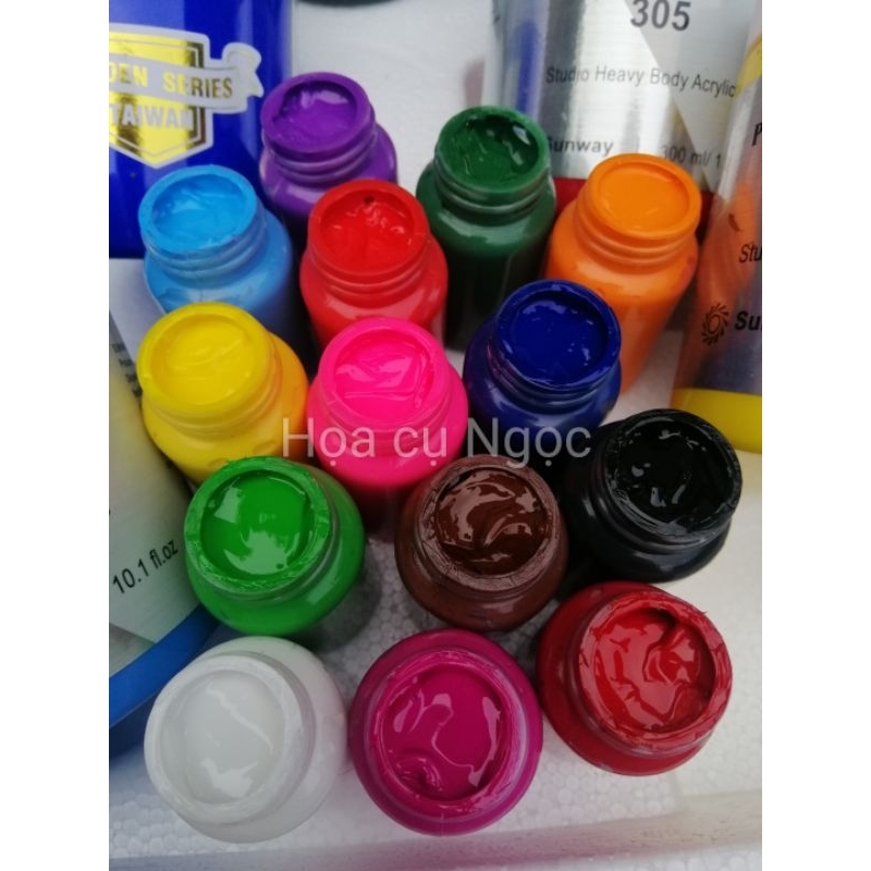 Màu sơn acrylic 30ml/hũ