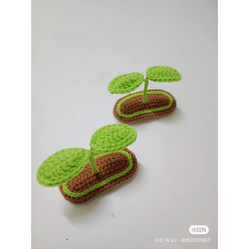 Kẹp tóc mầm cây