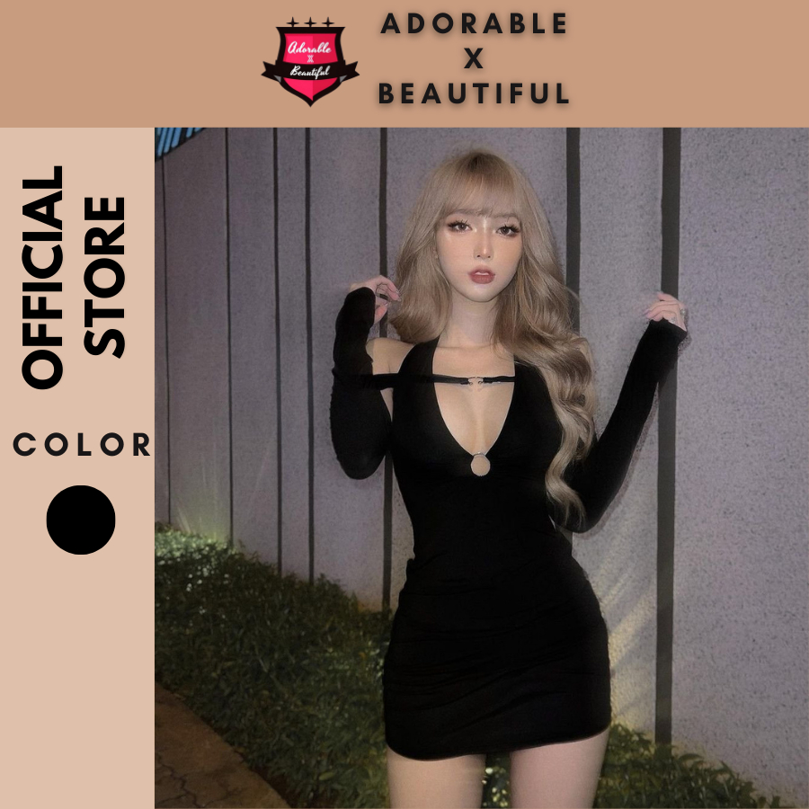 Đầm Body Đen Hở Lưng Tặng Kèm Áo Cardigan ,Đầm Dự Tiệc Sexy Phong Cách Gợi Cảm Quyến Rũ Hot Trend [AdorablexBeautiful]