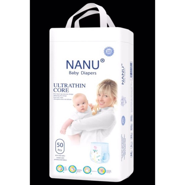 Bỉm tã quần NaNu em bé size XL (50 miếng)