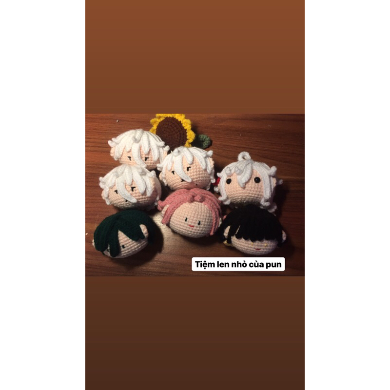 Nhân vật blue lock bằng len