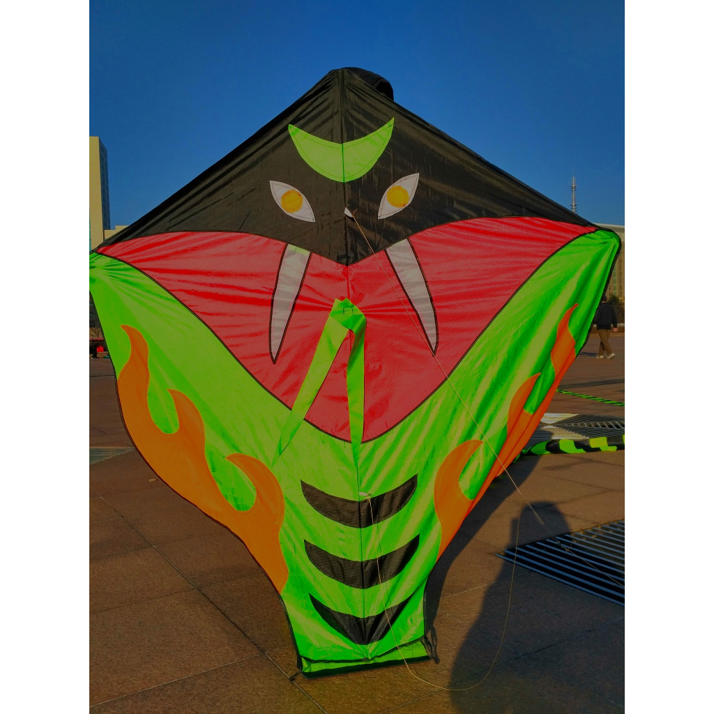 Diều Con Rắn, an toàn cho trẻ em - Hãy cùng gia đình tận hưởng mùa gió, kích thước siêu lớn 12 mét cả phần đuôi.