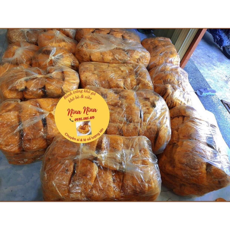 Bánh tráng khô gà siu ngon